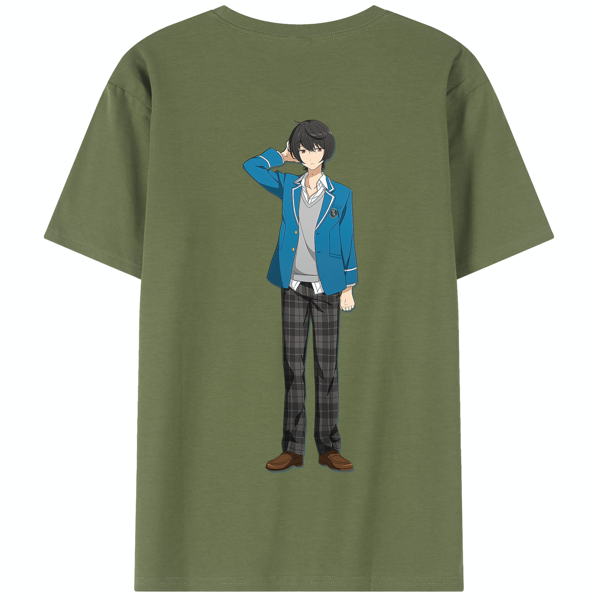 （画像用） あんさんぶるスターズ! Ensemble Stars 綿100％半袖Tシャツ（背面プリント）